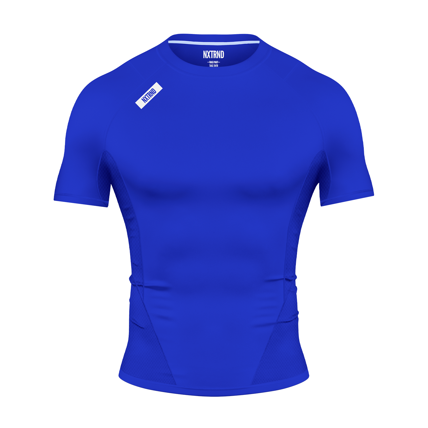 Nxtrnd Core Compression Short Sleeve Blue