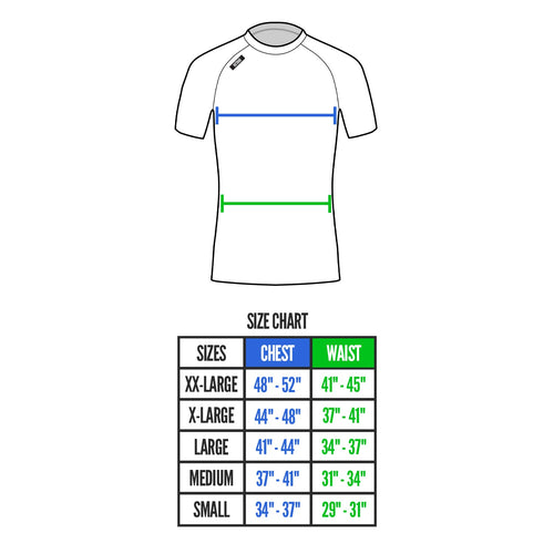 Nxtrnd Core Compression Short Sleeve Blue