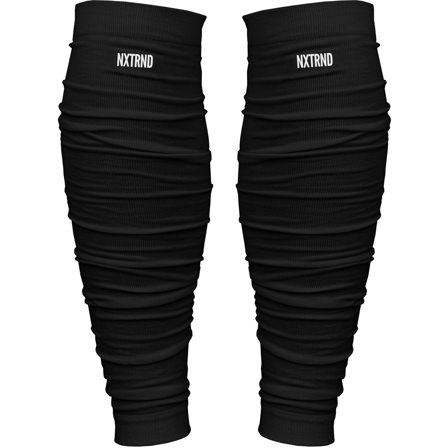 NXTRND Scrunch Football Leg Sleeves Black