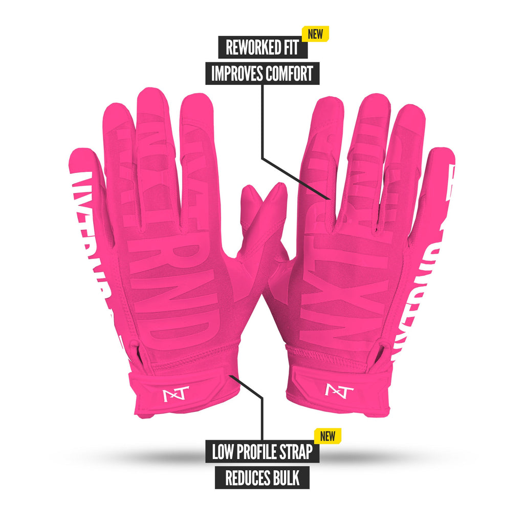 NXTRND G1® Pro Football Gloves Pink