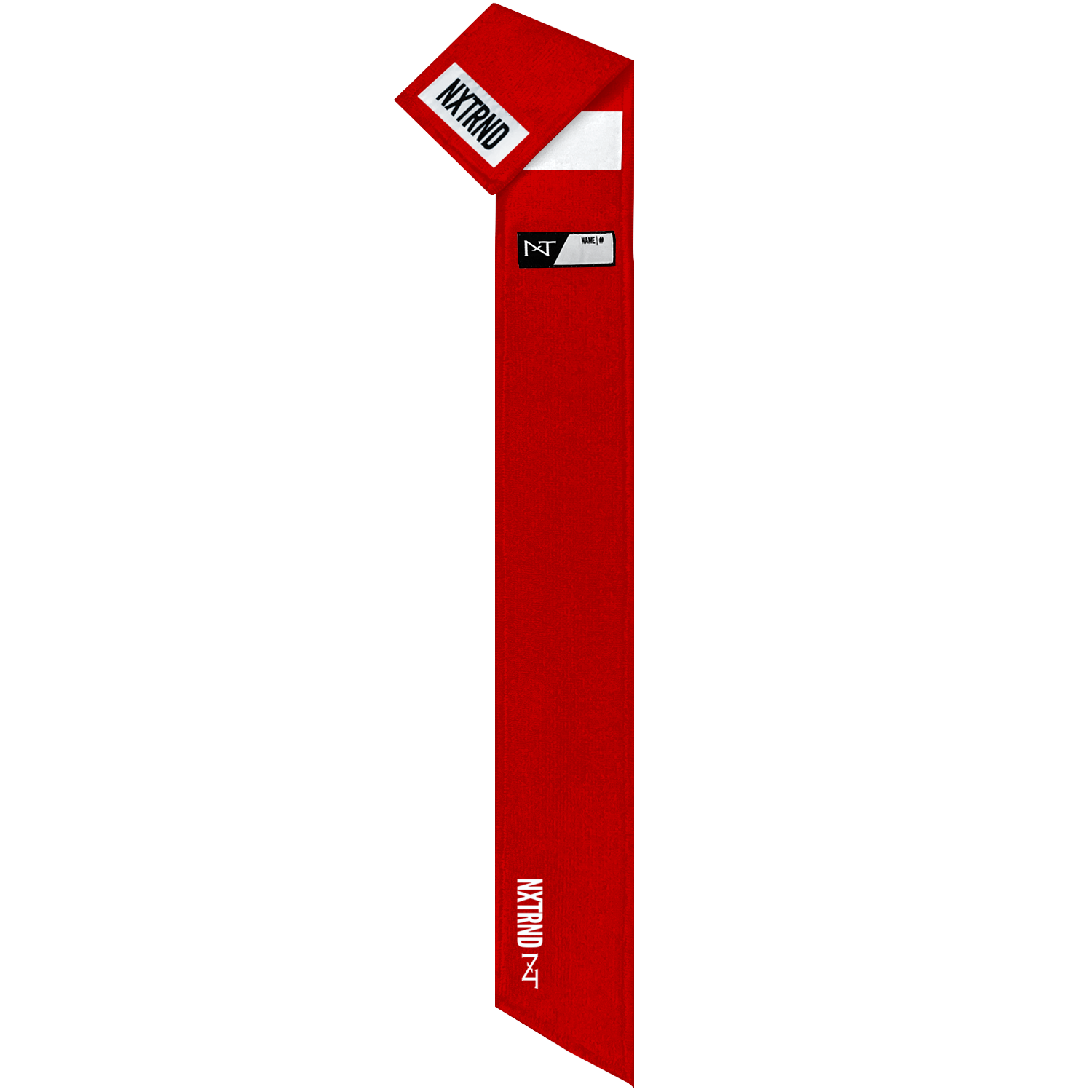 Nxtrnd Streamer Football Towel Red