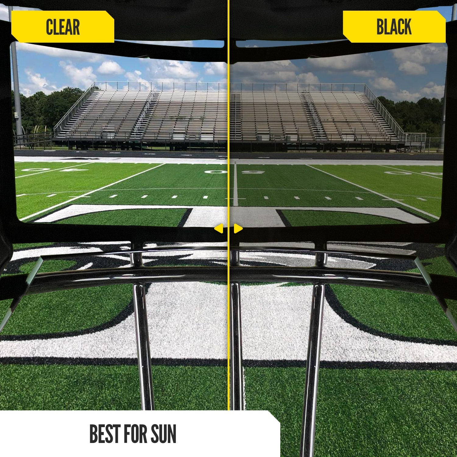 NXTRND VZR1® Football Visor Black