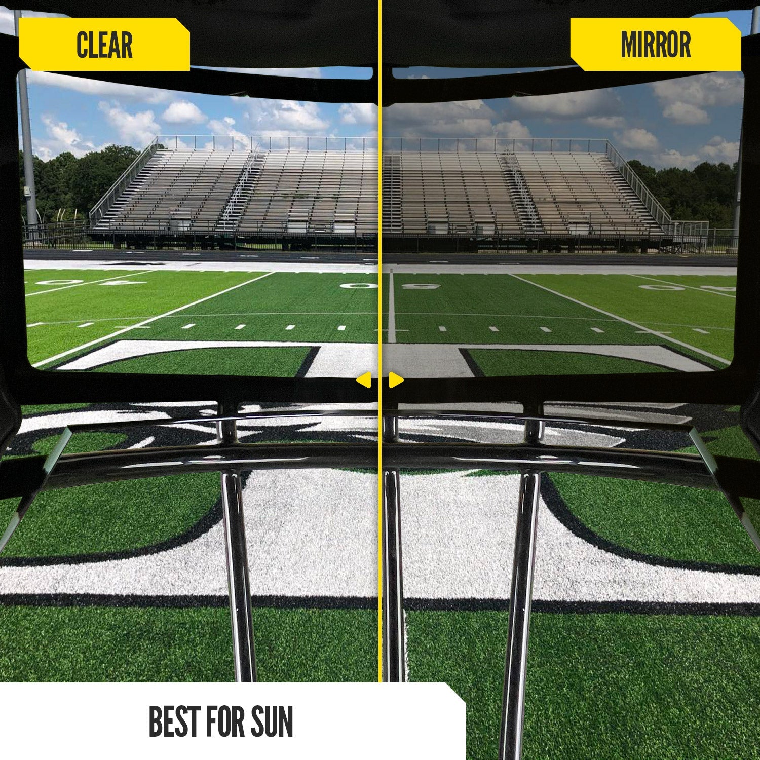 NXTRND VZR1® Football Visor Mirror