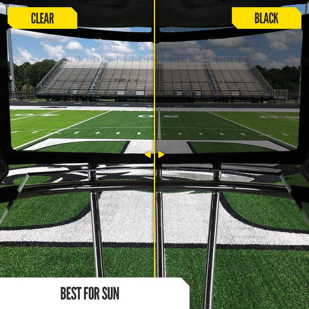 NXTRND VZX Football Visor Black