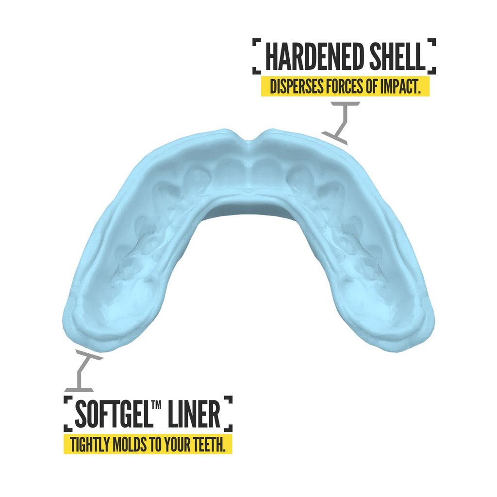 NXTRND Rush® Columbia Blue & White Fangs (2 Pack)