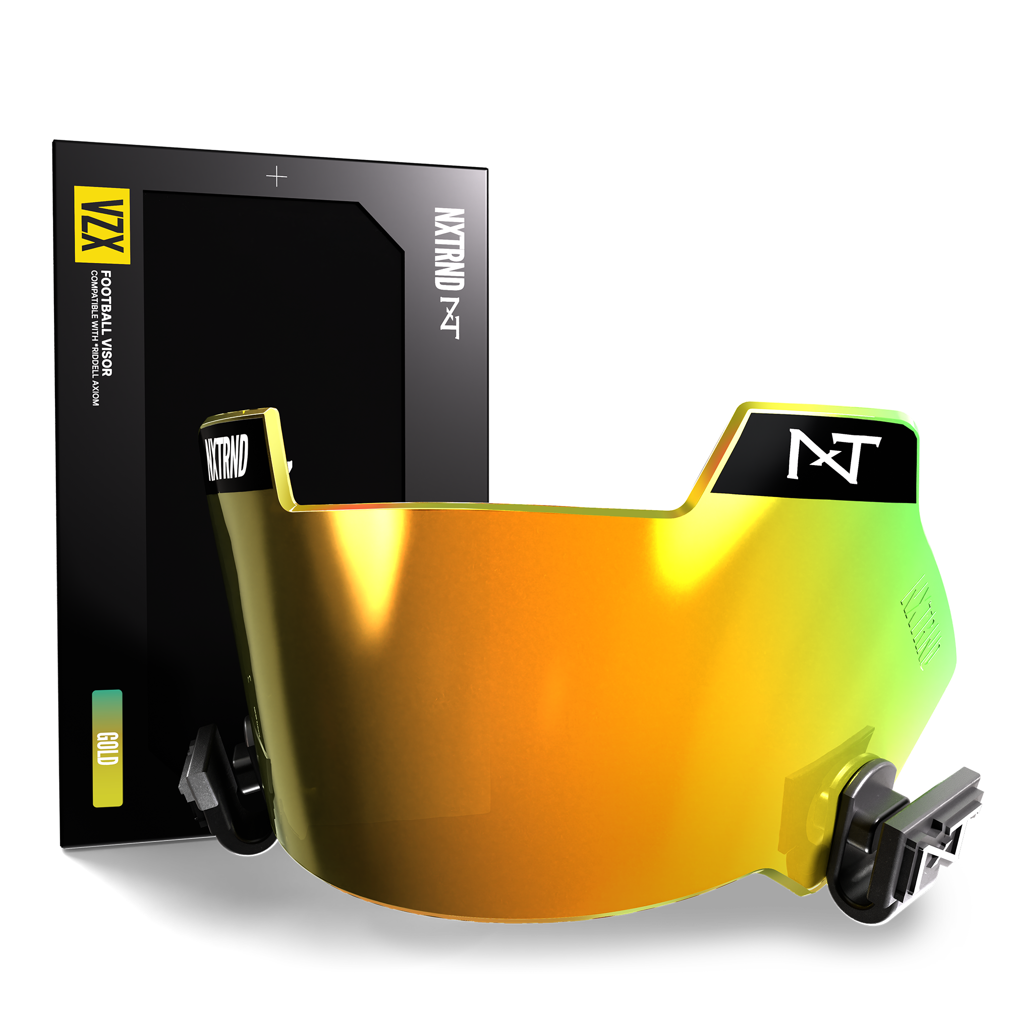 NXTRND VZX Football Visor Gold